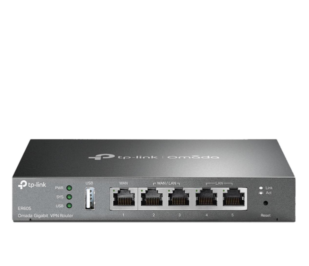 TP-LINK ER605 Multi-WAN VPN ER605 Gigabit - 636902 - zdjęcie
